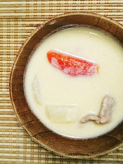 豚肉のトロトロ濃厚粕汁-レシピのメイン写真