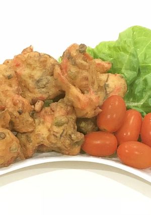 豆腐と白身魚のピリ辛な具沢山の揚げ物-レシピのメイン写真