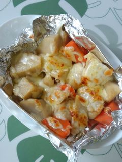 余った煮物de里芋のマヨチーズ焼き♪-レシピのメイン写真