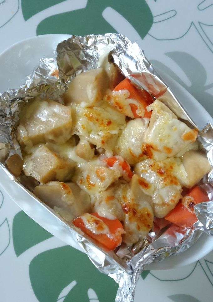 余った煮物de里芋のマヨチーズ焼き♪-レシピのメイン写真
