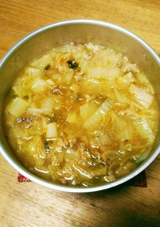 体ほかほか！白菜と豚の味噌生姜鍋-レシピのメイン写真