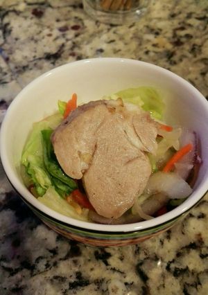 お母さんの豚ヒレ肉のエバラ塩だれづけ-レシピのメイン写真