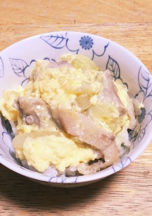 超手抜き！味覇で中華風親子丼-レシピのメイン写真