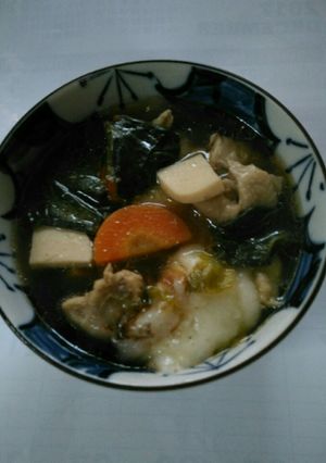超簡単な具沢山のお雑煮-レシピのメイン写真