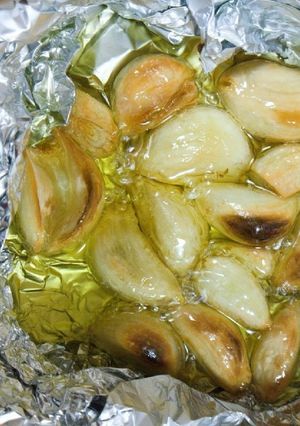 【元気を作ろう】にんにくホイル焼き-レシピのメイン写真