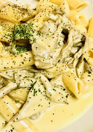 茸とたっぷりチーズ＆生クリームのペンネ-レシピのメイン写真