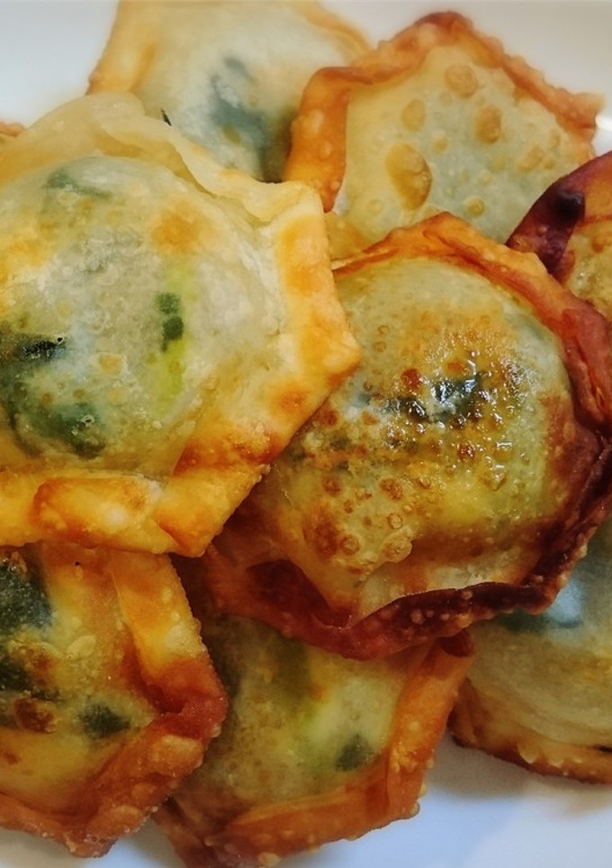餃子の皮で簡単おかず☆ほうれん草＆チーズ-レシピのメイン写真