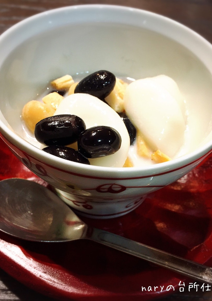 黒豆煮のチェー（お正月の黒豆消費レシピ）-レシピのメイン写真