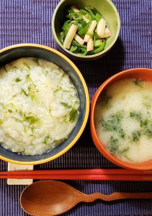 白だしで作る☆簡単上品な七草粥-レシピのメイン写真