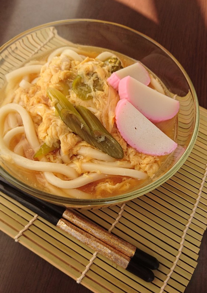 卵とじうどん♪-レシピのメイン写真