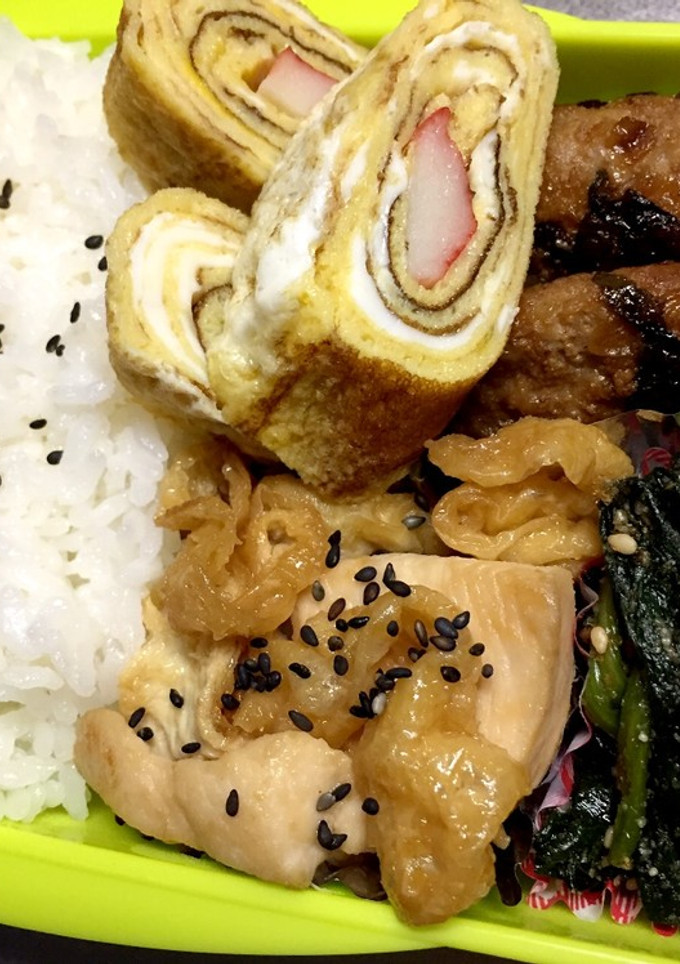 旦那弁当⑫寝不足さん行ってらっしゃい！-レシピのメイン写真