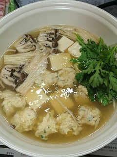 鳥団子なべ-レシピのメイン写真
