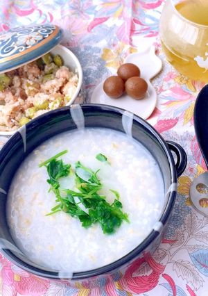 1月7日　ご飯から作る七種　七草がゆ-レシピのメイン写真