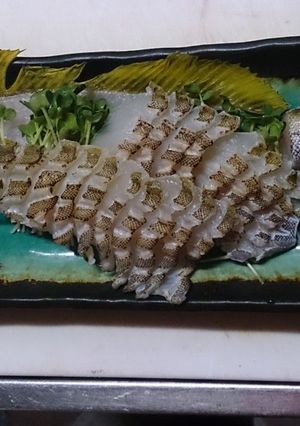 アイナメの焼霜姿造り-レシピのメイン写真