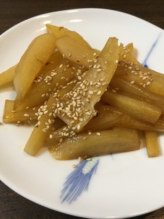 ヤーコンのきんぴら-レシピのメイン写真