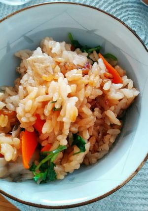 絶品!七草の炊き込みご飯-レシピのメイン写真