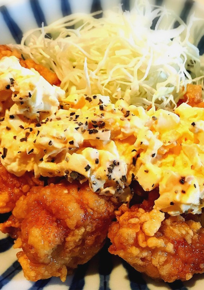 たまごたっぷり♪竜田揚げで簡単チキン南蛮-レシピのメイン写真