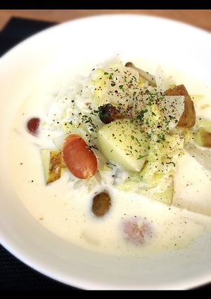 大根とキャベツの野菜たっぷりミルクスープ-レシピのメイン写真