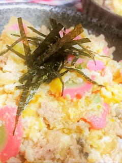 簡単★ふんわり~【たっぷり豚ひき玉子丼】-レシピのメイン写真