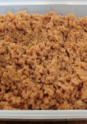 おにぎり、お弁当に！しっかり味の鶏そぼろ-レシピのメイン写真