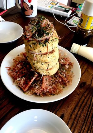 おからでお好み焼きタワー-レシピのメイン写真