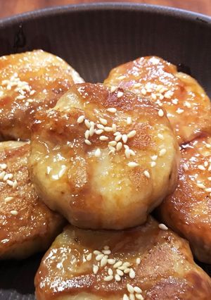 サクとろっ♡長芋の豚肉まきまきの照り焼き-レシピのメイン写真