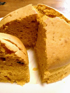 かぼちゃの煮物でケーキ-レシピのメイン写真