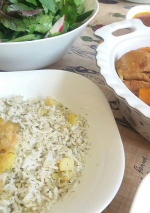 シヴィードポロウ(ディルの炊き込みご飯)-レシピのメイン写真