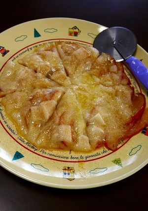 簡単！餅ピザ☆タルトタタン風-レシピのメイン写真