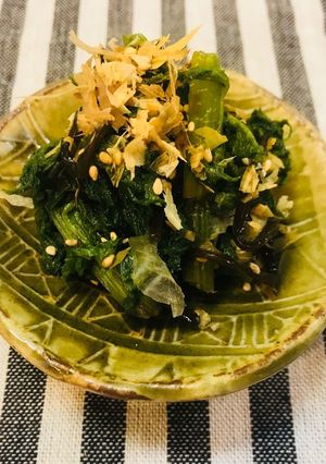 ☆ちょっとだけ〜 わさび菜のおつけもの-レシピのメイン写真