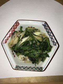 根菜葉っぱの甘辛炒め-レシピのメイン写真
