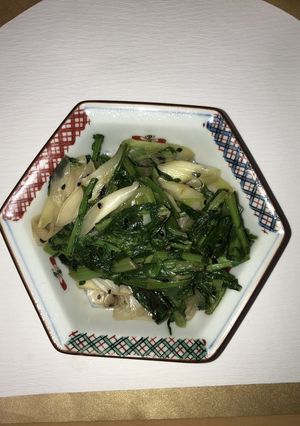 根菜葉っぱの甘辛炒め-レシピのメイン写真