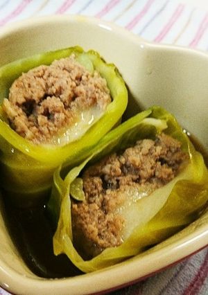 残ったお餅リメイク☆餅入りロールキャベツ-レシピのメイン写真