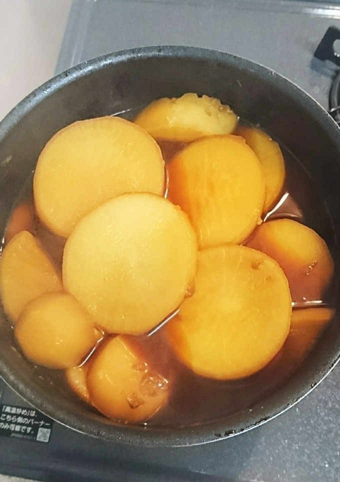 角煮のタレで大根煮-レシピのメイン写真
