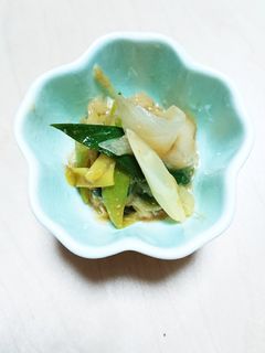 長ネギの酢味噌あえ♪-レシピのメイン写真