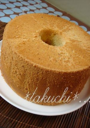 バナナココナッツミルクシフォン-レシピのメイン写真