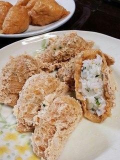 菊菜とらっきょの大人いなり-レシピのメイン写真