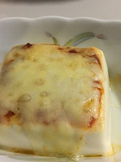 お豆腐ピザ-レシピのメイン写真