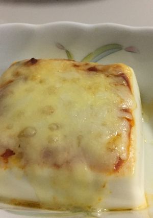 お豆腐ピザ-レシピのメイン写真