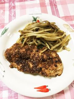 糖尿病食・ささみのゴマステーキ-レシピのメイン写真