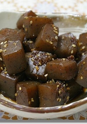 プリプリ・ご飯にあう”こんにゃく煮”-レシピのメイン写真