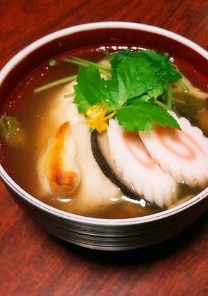 我が家のお雑煮@関東-レシピのメイン写真