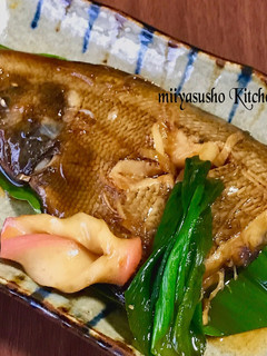舌平目の煮付け-レシピのメイン写真