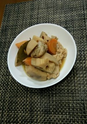 ☆れんこんと人参入りチキンアドボ☆-レシピのメイン写真