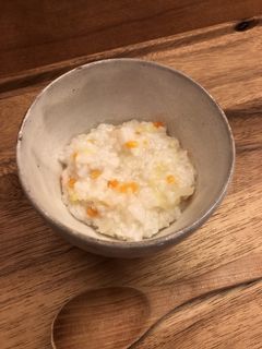 お粥☆七草がゆ代わり☆離乳食後期にも!-レシピのメイン写真