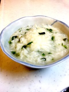おなかの大掃除、餅入り粥♪♪-レシピのメイン写真