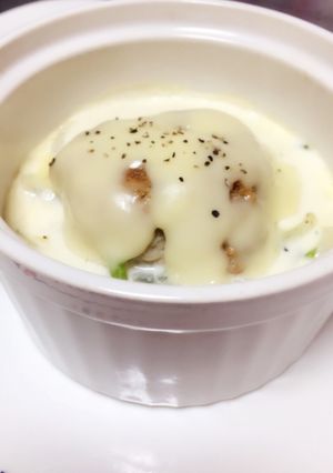 簡単！ハンバーググラタン風-レシピのメイン写真
