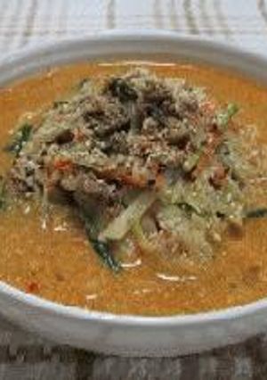 インスタントたんたん麺-レシピのメイン写真