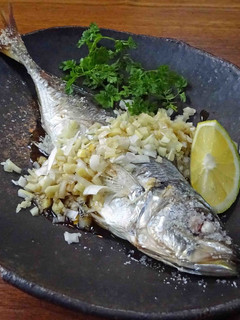 鯵の塩焼き、薬味盛り-レシピのメイン写真