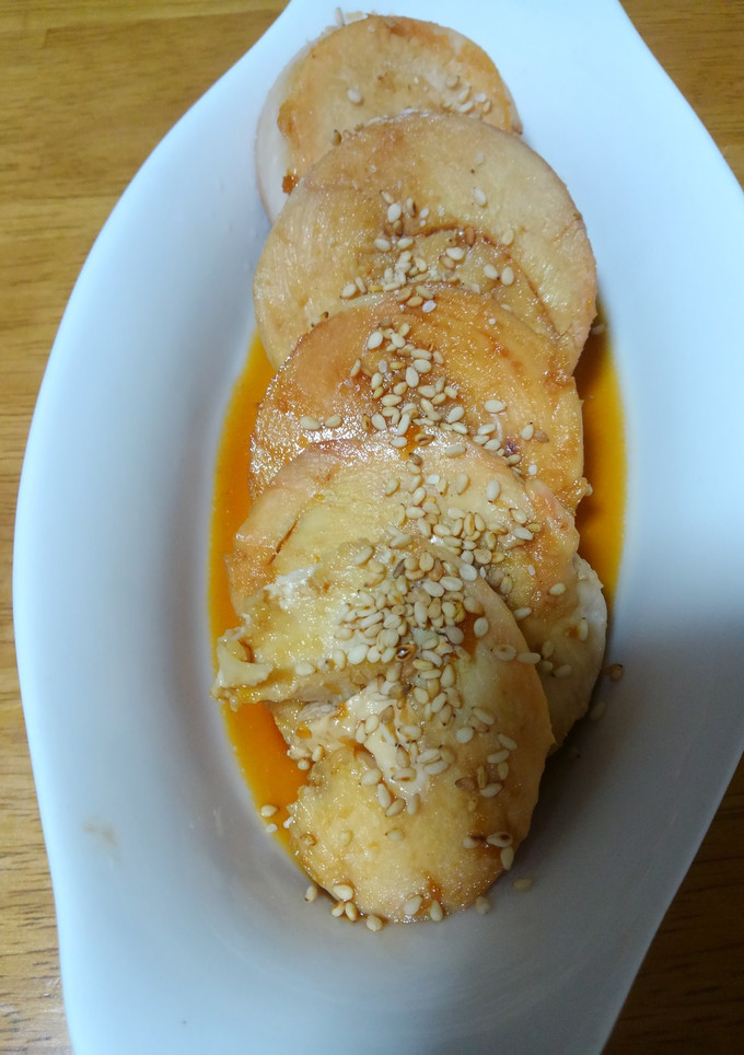 鶏ハムの照り焼き風-レシピのメイン写真